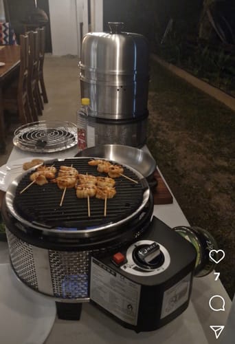 Customer photo review of COBB Grill Gas Bundle