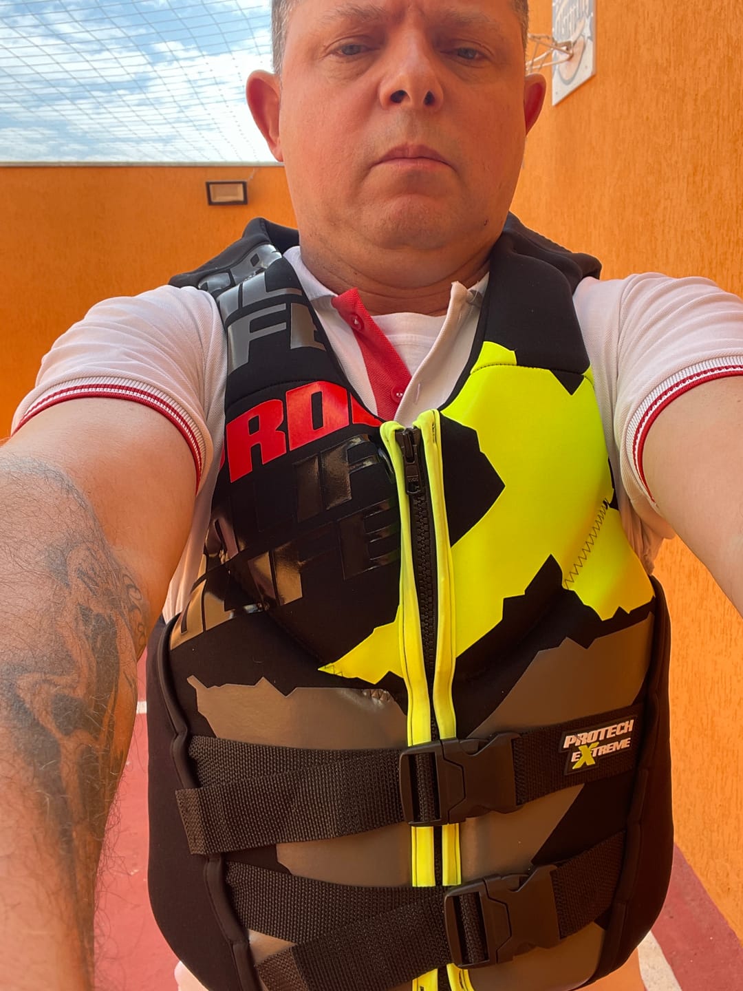 Customer photo review of Colete Salva-Vidas Homologado Protech Extreme
