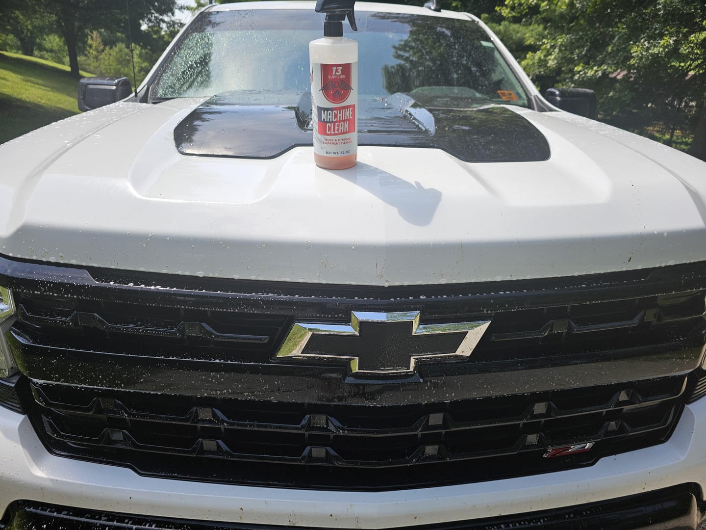 Customer photo review of Machine Clean Bundle: Machine Clean & Acid Machine Clean, Truck & Off-Road Wheel Cleaning Bundle