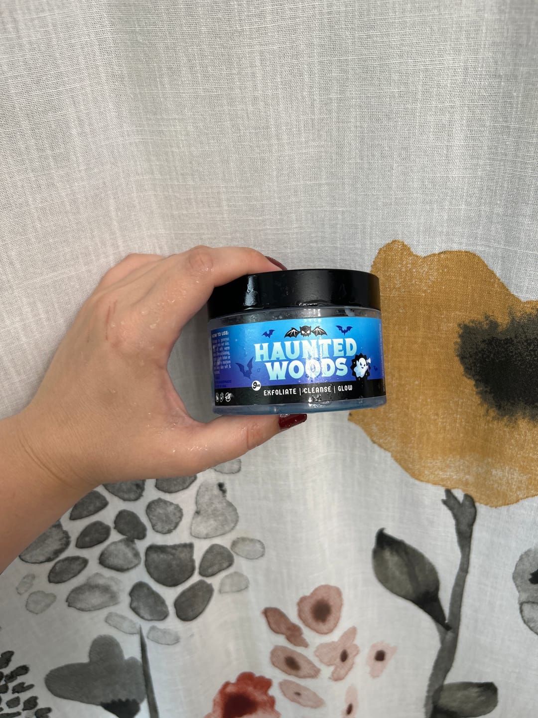 Customer photo review of Haunted Woods Cream Scrub