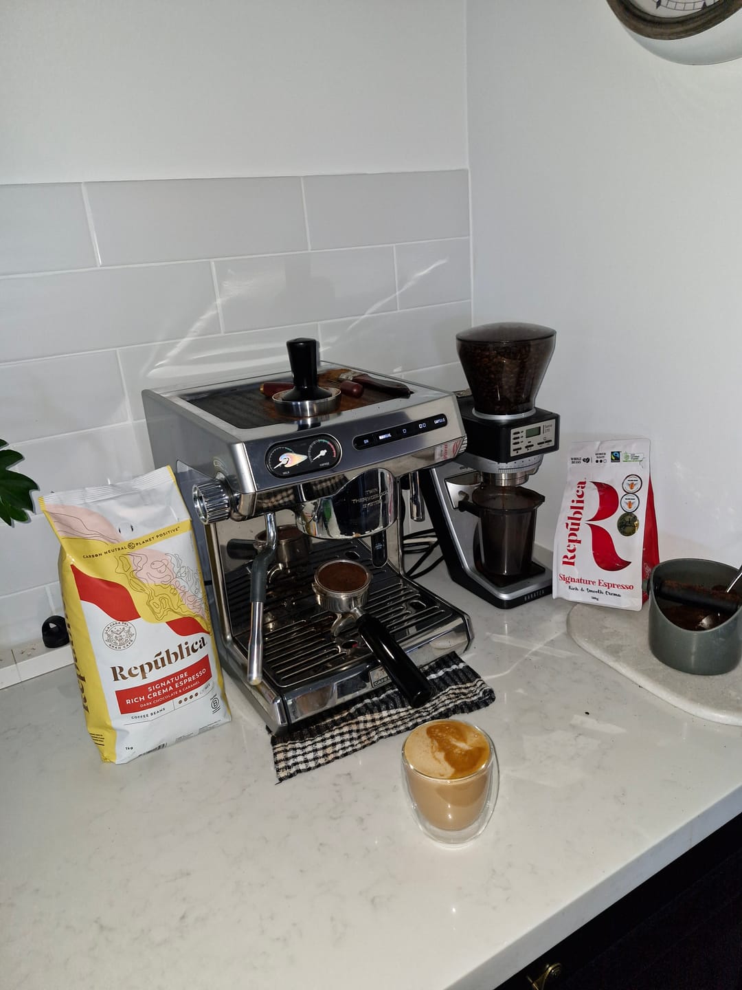Customer photo review of Signature Coffee Beans 500g