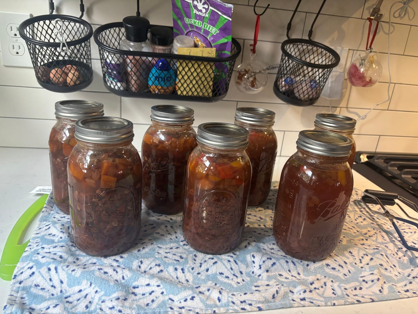 Customer photo review of THE TANKER™ 23 Quart Pressure Canner & Cooker by Denali