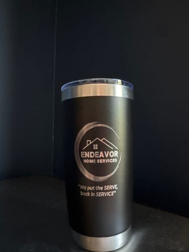 Customer photo review of (6 Pieces) Custom Laser Engraved - 20oz Tumblers