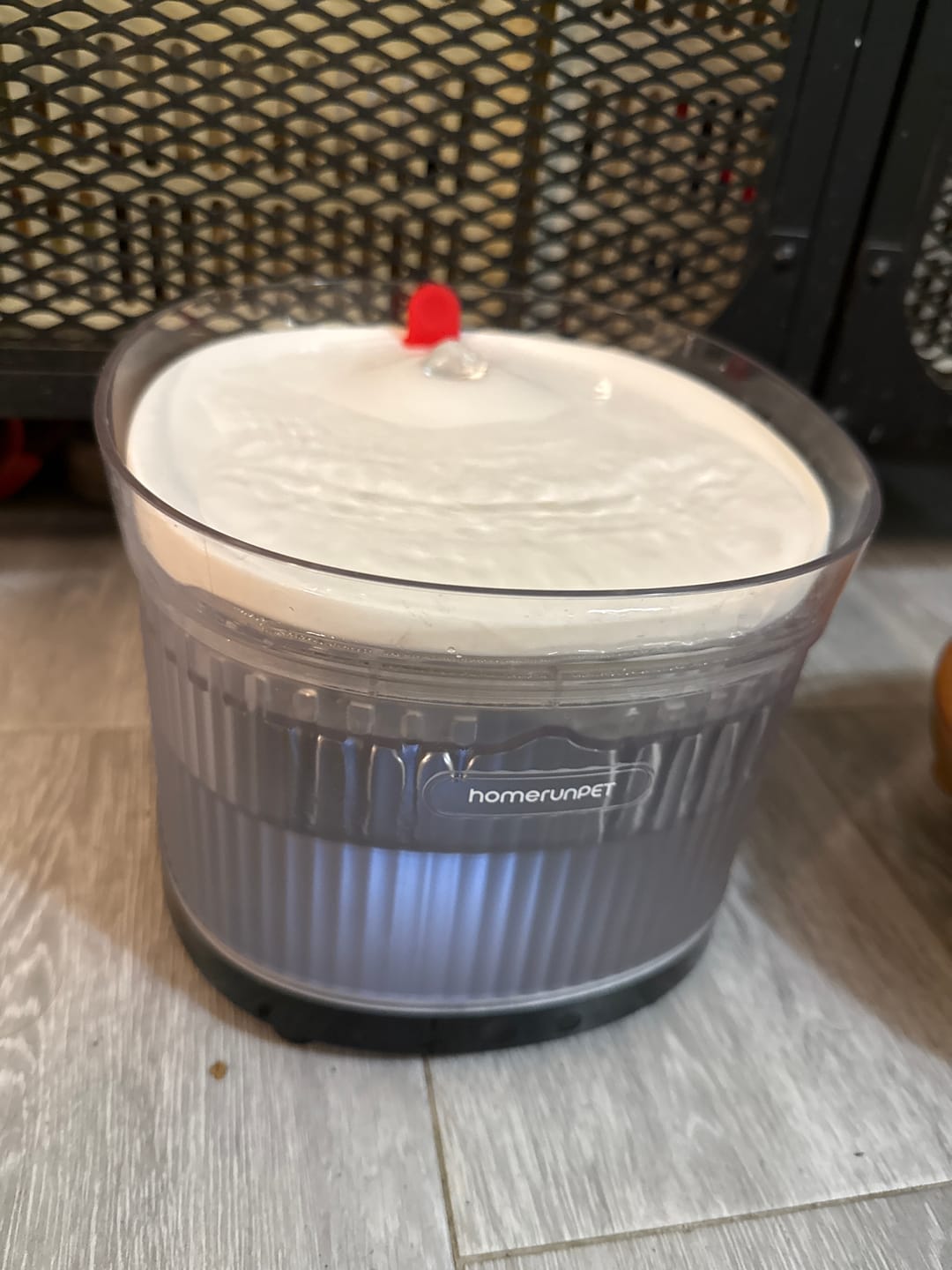 Customer photo review of 霍曼寵物雙無線飲水機(黑白雙色)