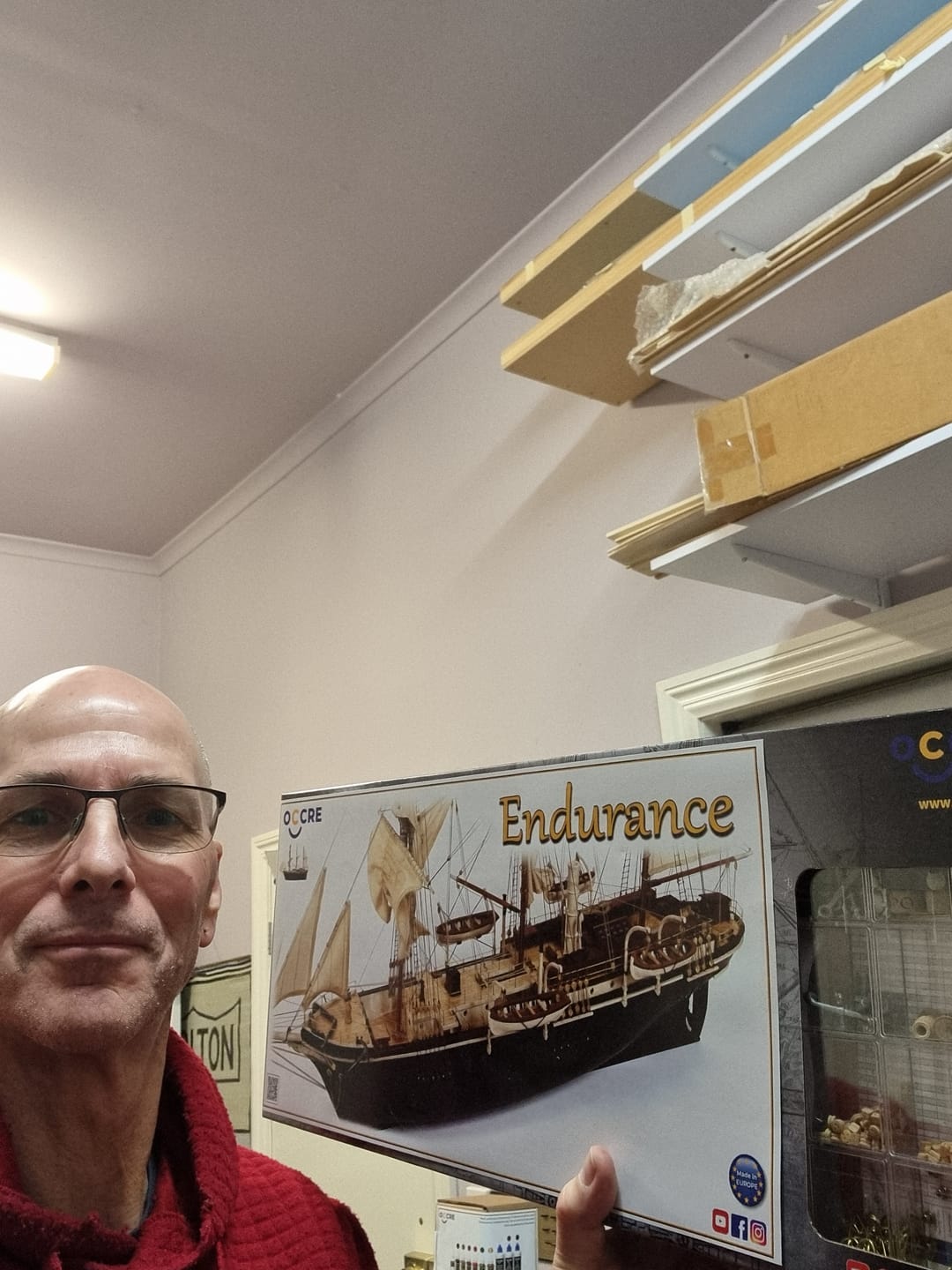 Customer photo review of Maqueta Barco HMS Endurance