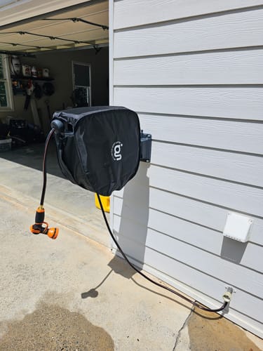 Customer photo review of Hose Reel Cover