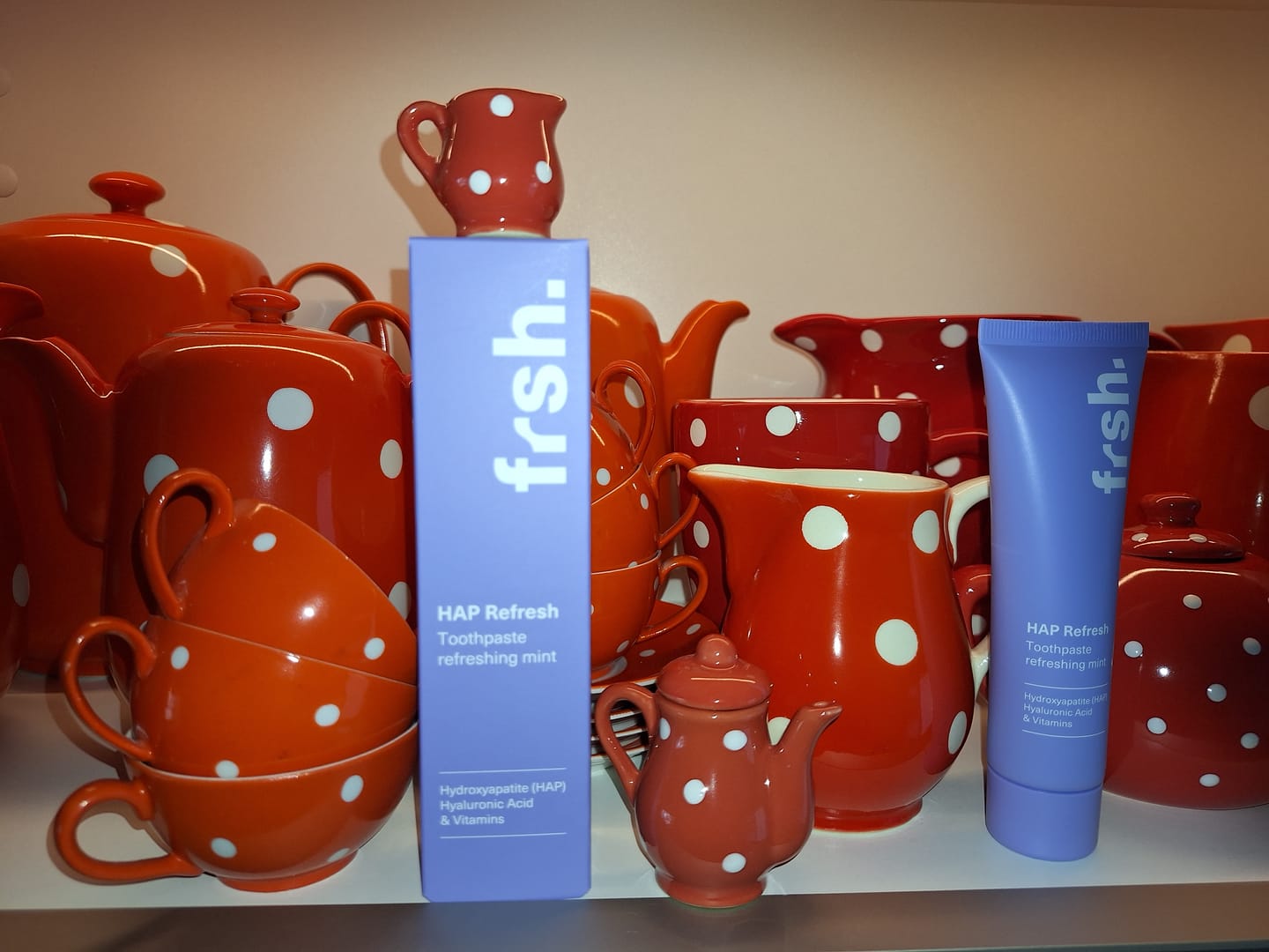 Customer photo review of HAP Refresh Toothpaste