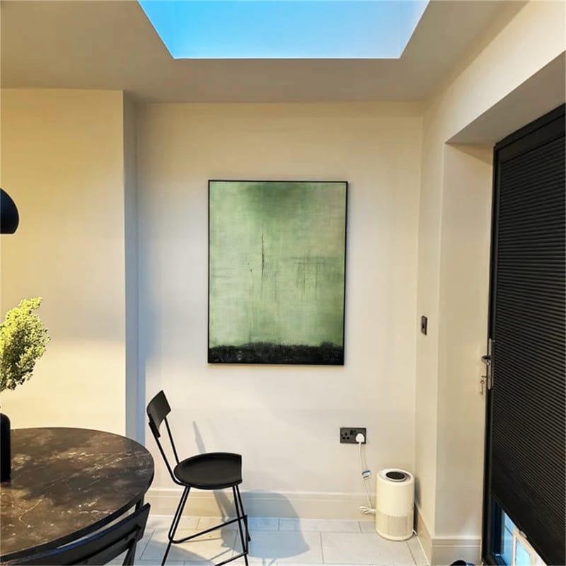 Customer photo review of Abstract Painting Canvas #AP065