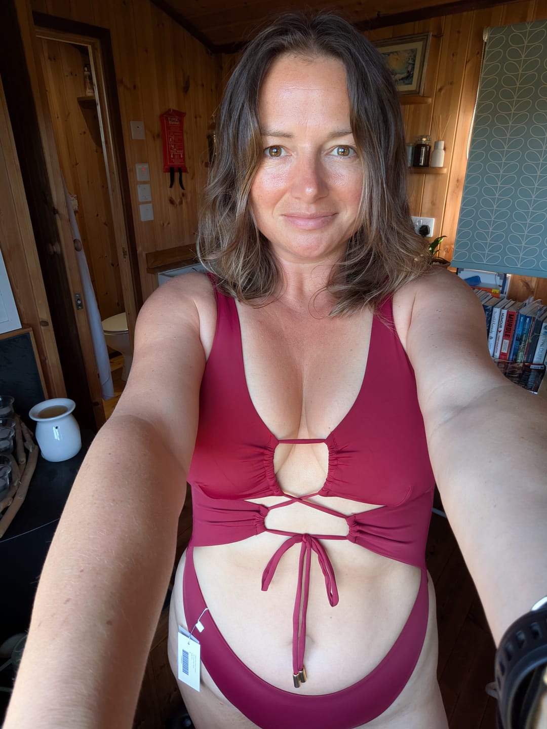 Customer photo review of Carib One Piece - Shiraz