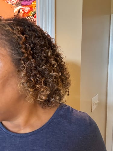 Customer photo review of MY CURL HAIR CARE ESSENTIALS BUNDLE