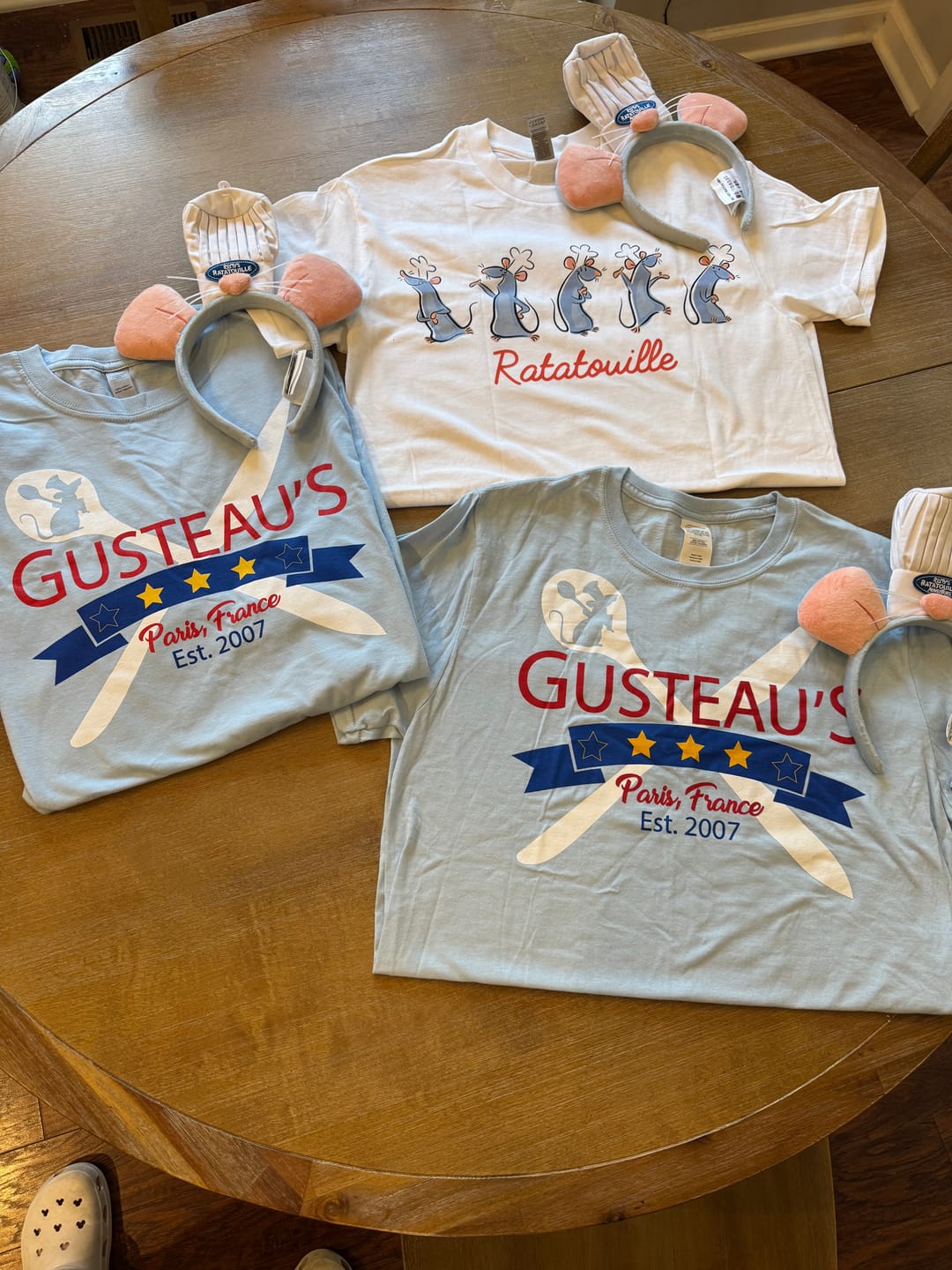 Customer photo review of Gusteau's Restaurant Shirt
