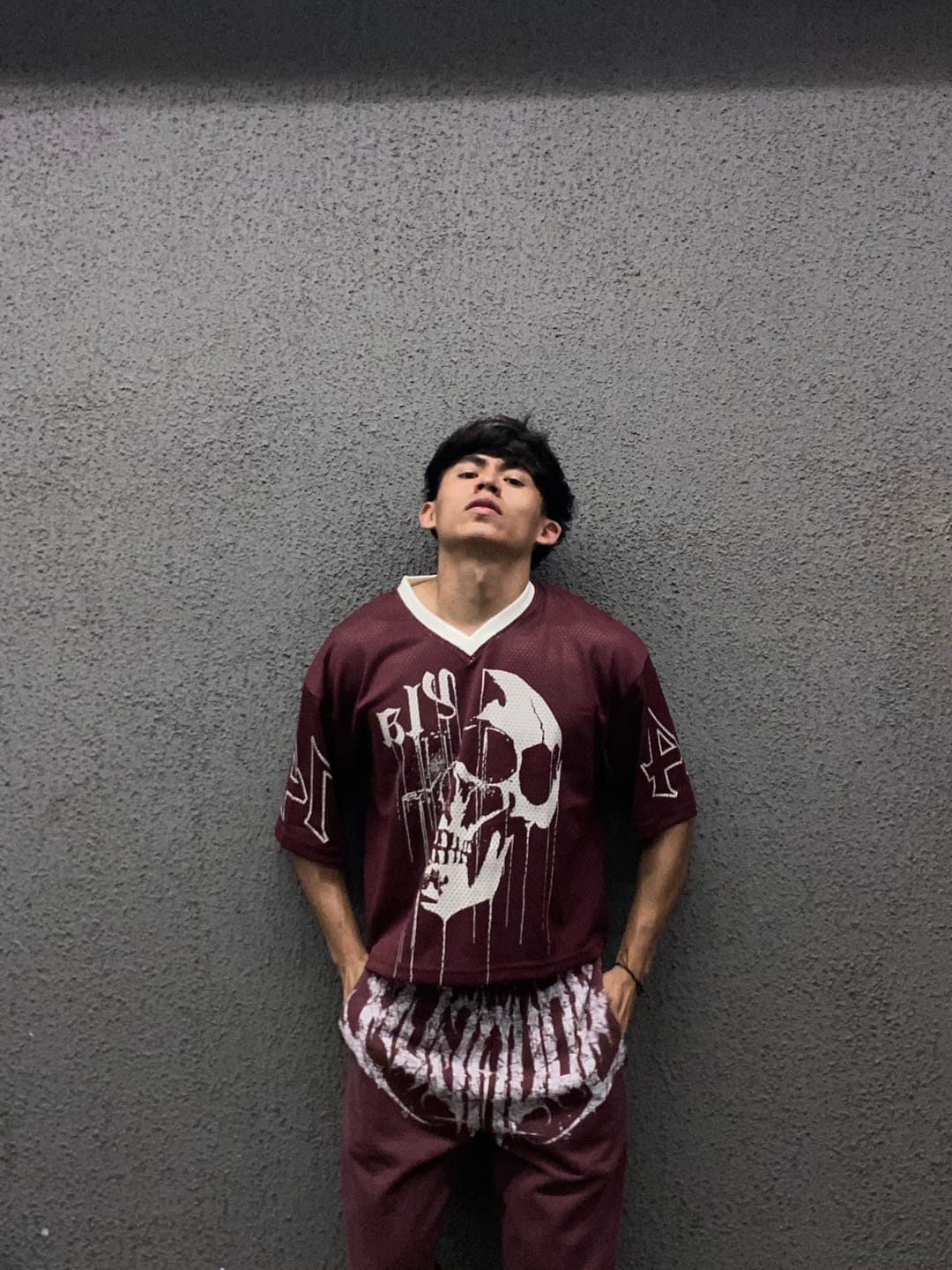 Customer photo review of 4015 - Drippy Skull Jersey