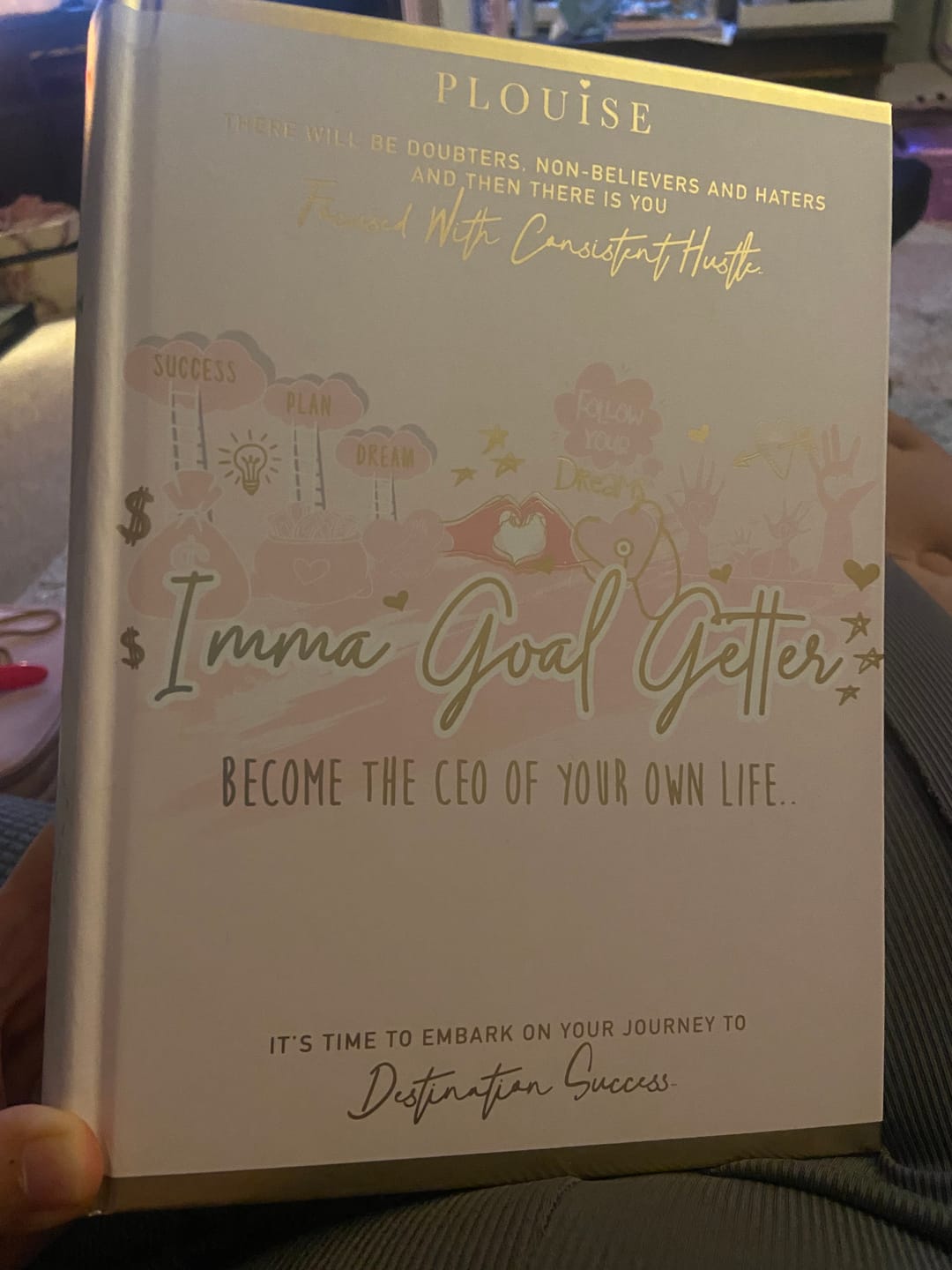 Customer photo review of P. Louise Imma Goal Getter Inspirational Diary