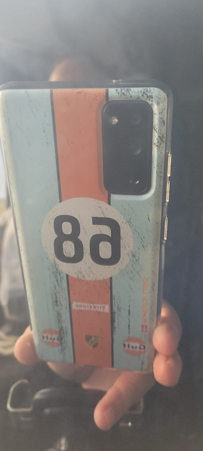 Customer photo review of 917K #20 Gulf 24h LM 1970 Livery - Individuelle Handyhülle für Samsung