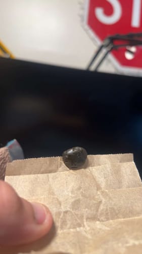 Customer photo review of Banana Kush THCA Moroccan Hash