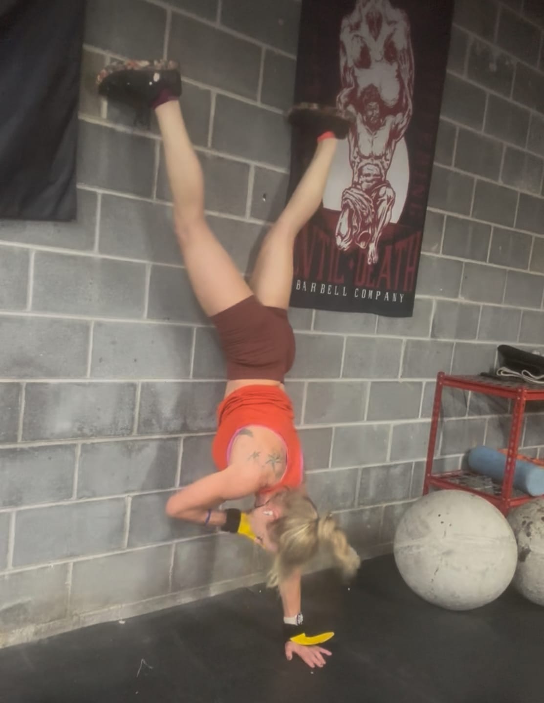 Customer photo review of STICKY GYMNASTICS GRIPS (CHALKLESS)