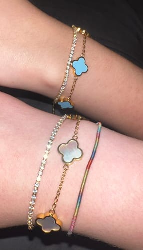 Kundenbewertung mit Foto zu Tennis Armband