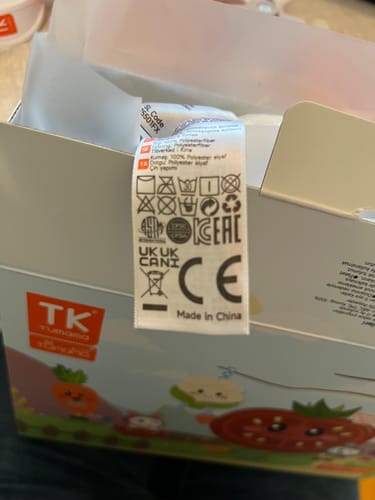 TUMAMA Hänge-Rassel Gemüse 4er-Set mit Beißring
