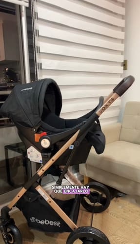 Customer photo review of Coche Cuna Travel System Vox Gold