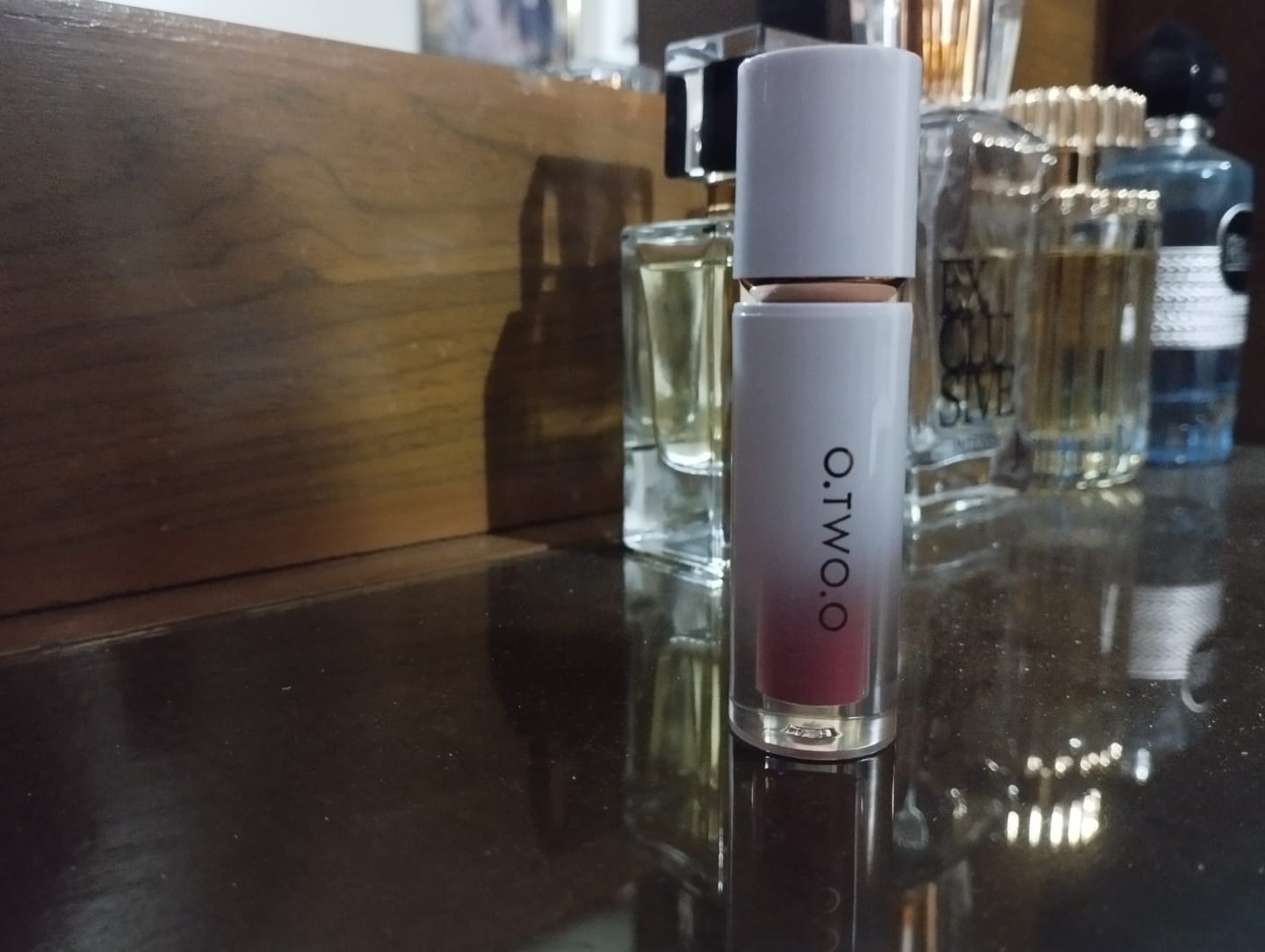 Customer photo review of O.TWO.O MISTY CREAMY VELVET LIP MUD