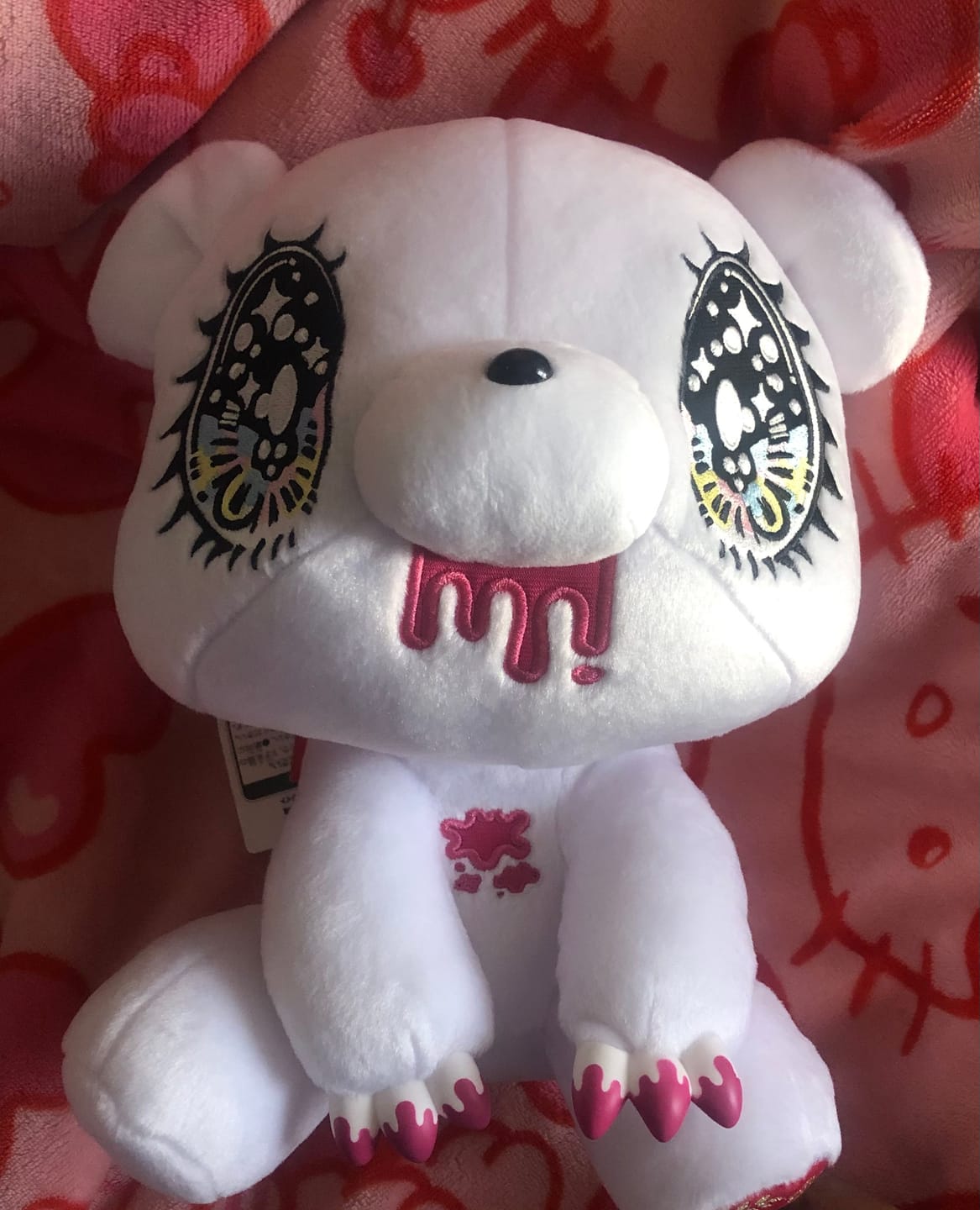 Customer photo review of Gloomy Bear x Yurie Sekiya Chax Taito Plush [WHITE] [PREORDER]