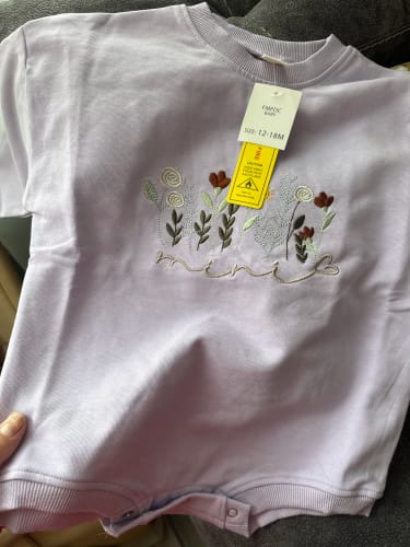 Customer photo review of Casual Floral Bodysuit
