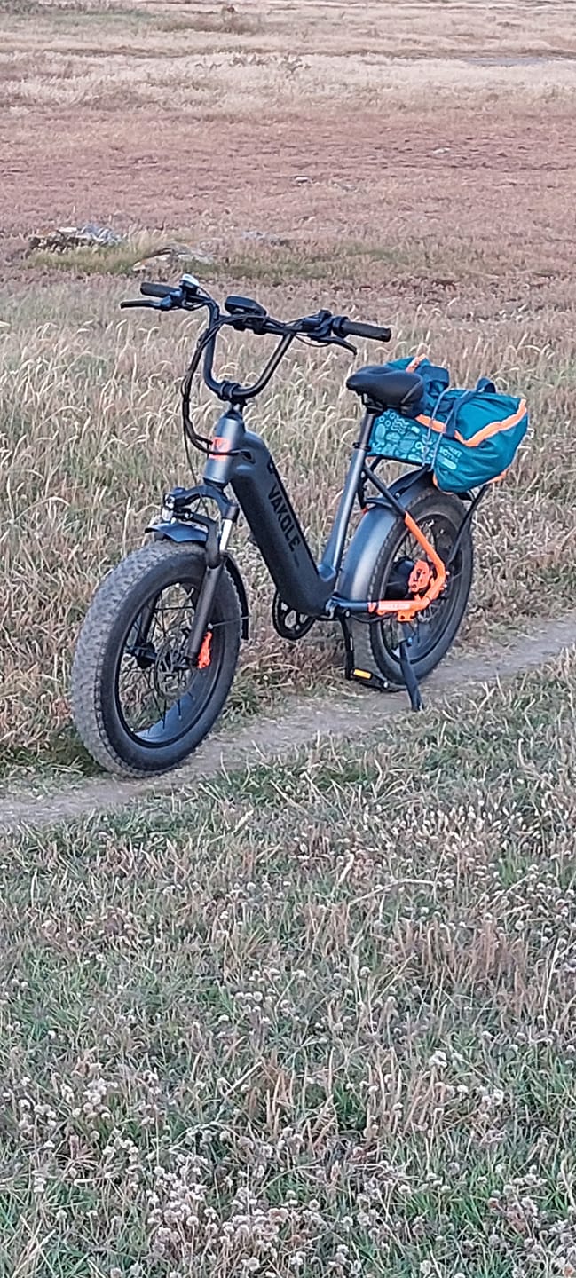 Customer photo review of Vakole SG20 250W 20" Electric Fat Bike 691Wh Commuter E-bike 48V 14.4Ah Battery