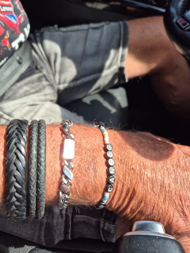 Customer photo review of Familieschakel Armband Voor Vaderdag