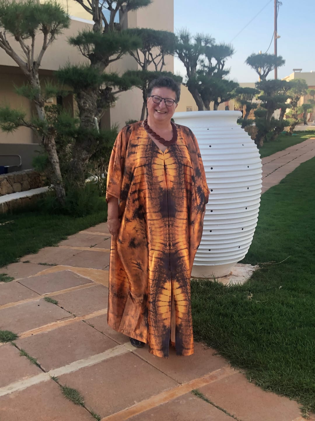 Customer photo review of Robe Papillon Africaine