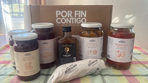 Customer photo review of Conservas en almíbar