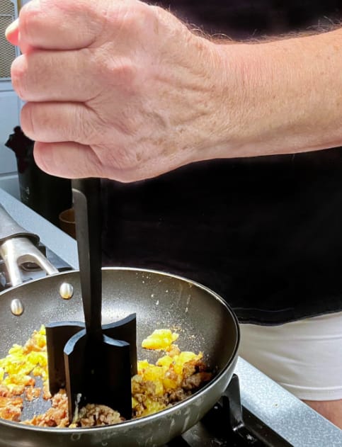 Customer photo review of Premium Nonstick Masher