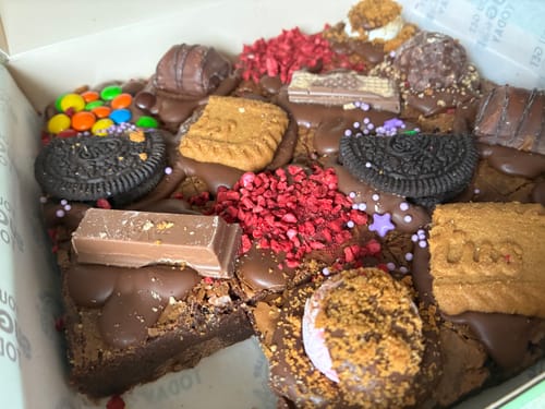 Customer photo review of Mixed assortment brownie