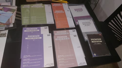 Customer photo review of CUSTOM A5 POCKET PAGES