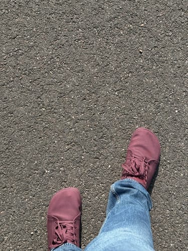 Customer photo review of Vaistoa Rento 2 | Canvas Barefoot Sneakers