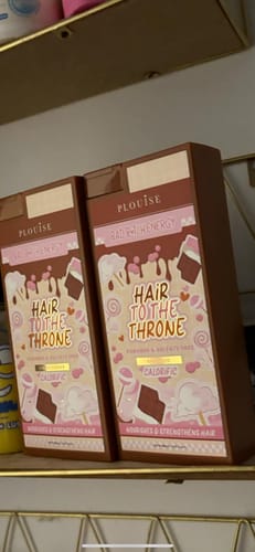 Customer photo review of Hair To The Throne Shampoo & Conditioner Bundle