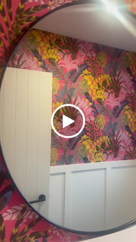 Customer video review of Capetown Jungle Wallpaper - Pink