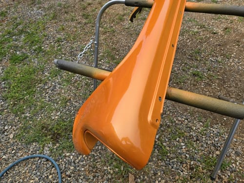 Customer photo review of Lamborghini Arancio Borealis P. LOE2 / OE2 | OEMatch Basecoat