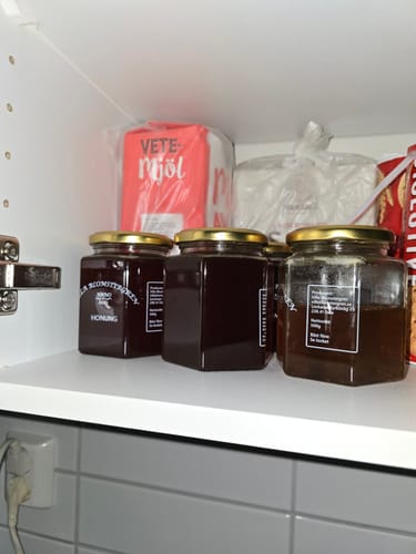 Customer photo review of 2kg flytande honung för 499kr med fri frakt!