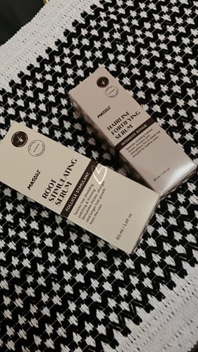 Customer photo review of New Formula: Scalp Serum Set