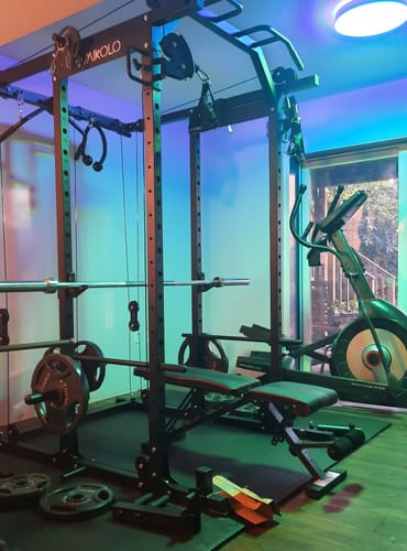 Customer photo review of K6-1.0 All-in-One Power Rack Functional Trainer