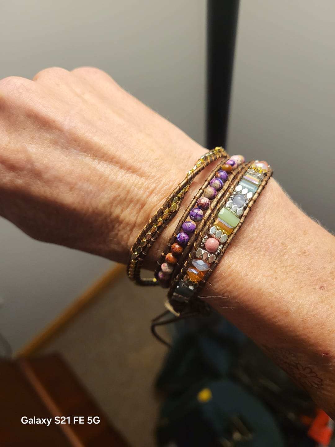 Customer photo review of Imperial Heart Protection Wrap Bracelet