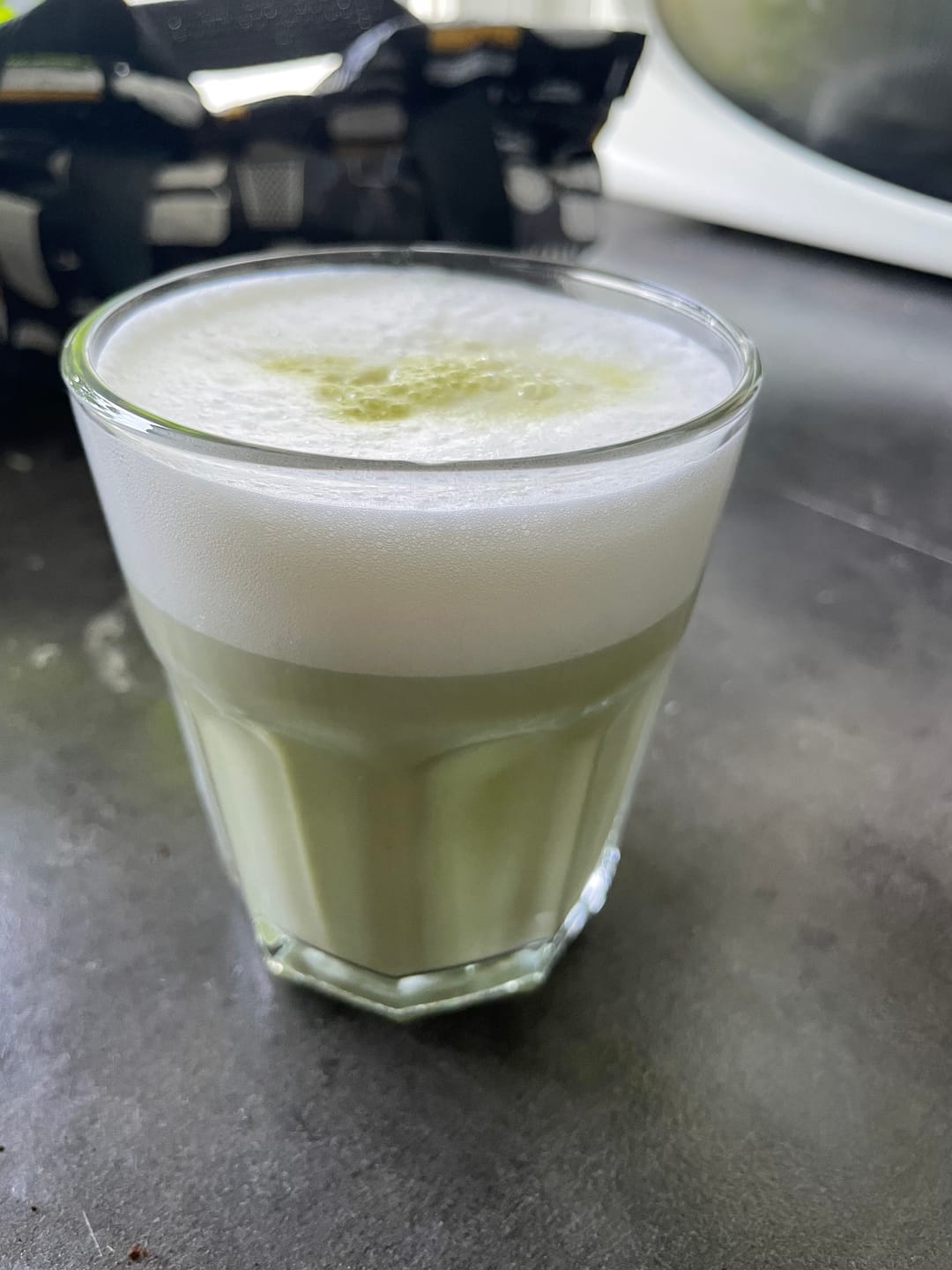 Customer photo review of Té Matcha Premium Mango
