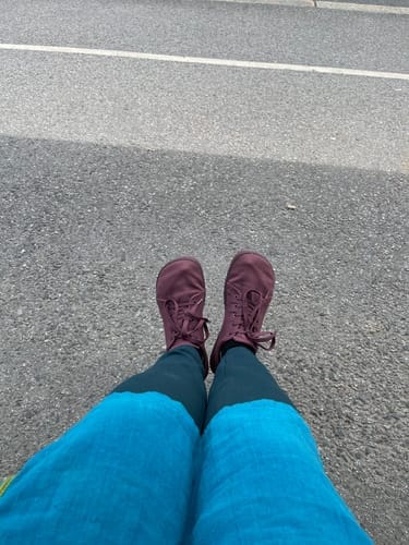 Customer photo review of Vaistoa Rento 2 | Canvas Barefoot Sneakers