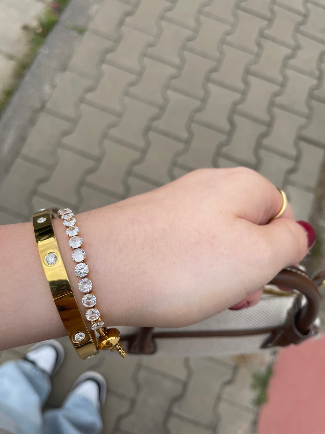 Customer photo review of Luxury Armband | 18K vergoldet