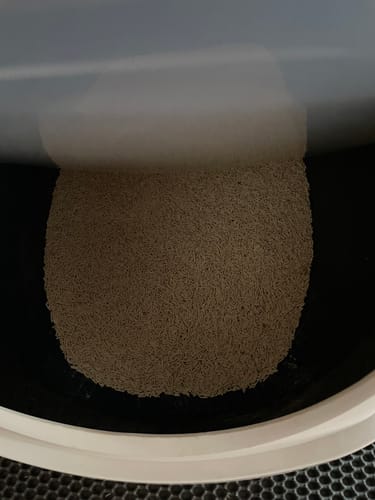 Customer photo review of Naturreines Katzenstreu