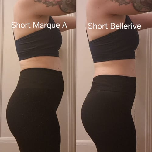 Customer photo review of Le Short Ventre-Plat