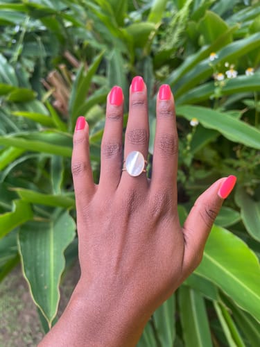 Customer photo review of BAGUE BOUCLIER DE LA FOI