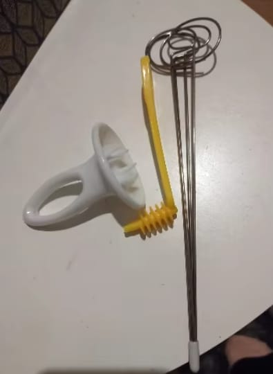 Customer photo review of Vegetable Tornado Spiral Cutter