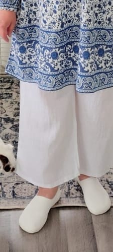 Customer photo review of Vaistoa Lempeä 2 | Knitted Barefoot Slip-ons