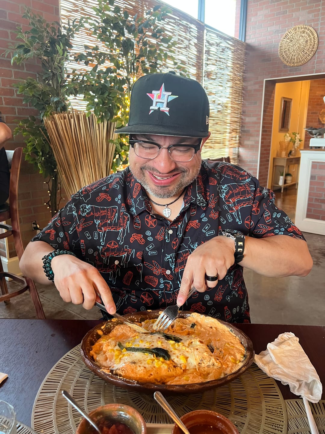 Customer photo review of Texas BBQ Nights Pearl Snap
